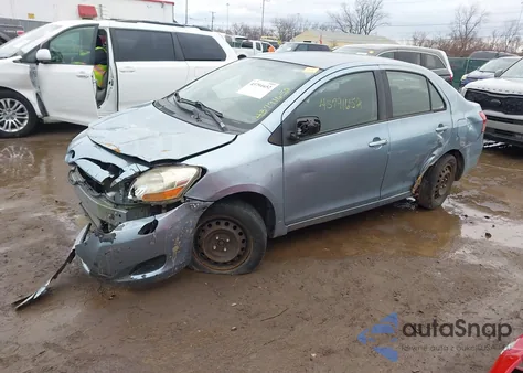 2009 Toyota Yaris из США, поврежденный, VIN JTDBT903794043478